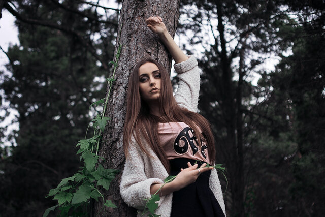 Girl, Pretty, девушка, портрет, милая, Model, никон, волосы, бокэ, глаза, атмосферно, красиво