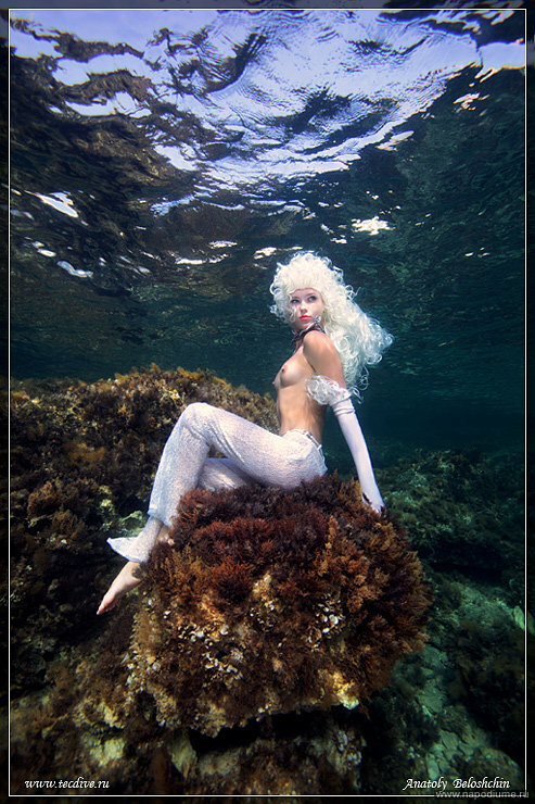 Nude,  Fashion,  Underwater,  Photo,  Cave,   Anatoly,  Beloshchin ,  Cyprus