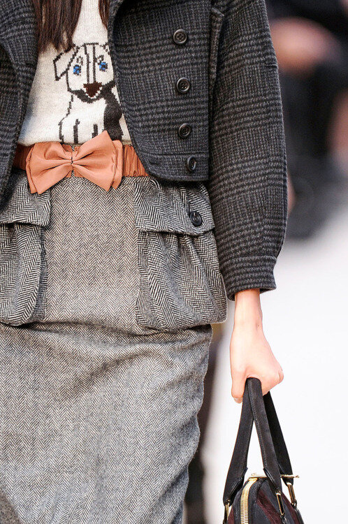 Burberry Prorsum Fall 2012 details