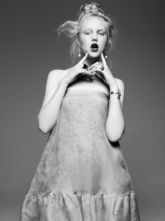Anne Sophie Monrad by Nagi Sakai for Please Magazine S/S 2012