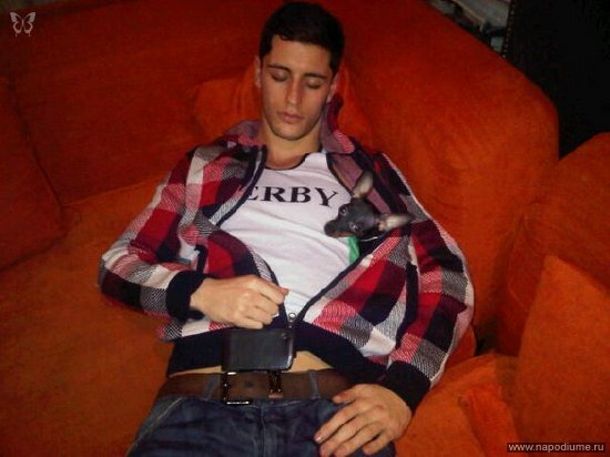sleeping with my bitch ;D