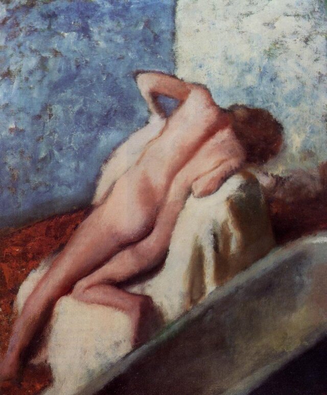 После ванныЭдгар Дега 1896, 92×76 см