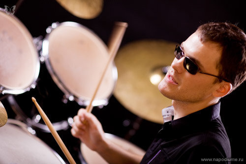 stylish drummer 