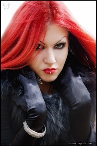 портрет,  Gothic,  Alternative Model