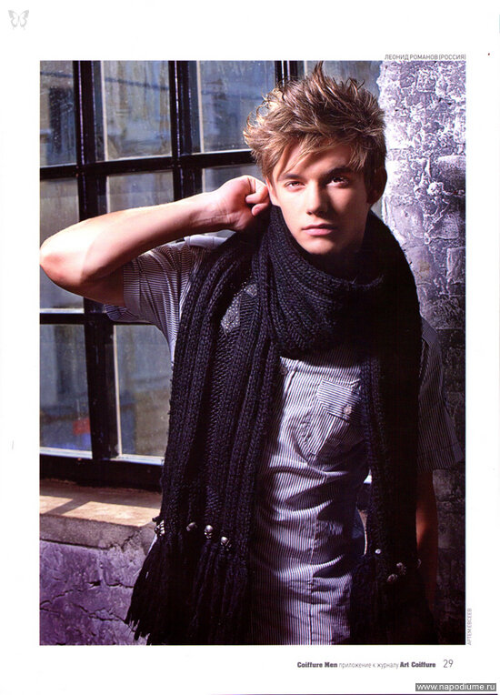 Для ArtCOIFFURE Magazin. Осень 2010. Фото Артем Евсеев. Стиль и одежда Леонид Романов