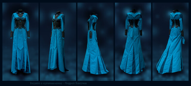 Коллекция "Корсетика". Платье 6. Дизайн и изготовление - Андрей Канунов.
