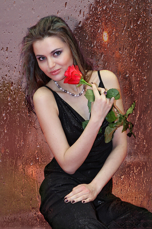Девушка, роза, портрет, жанр, модель, фотограф Александр Анатольевич  Шустов, AlexSoft