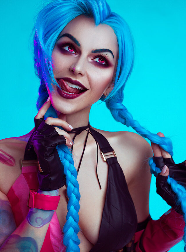Jinx from League of Legends game