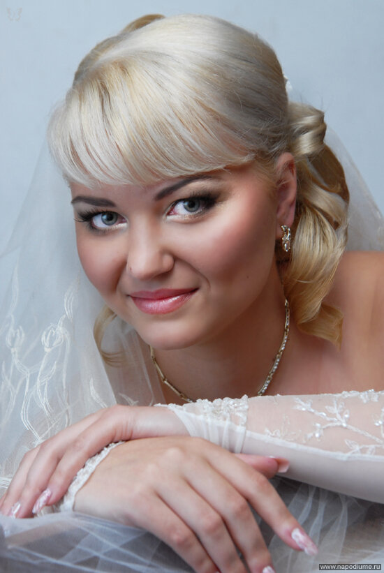 свадебный макияж