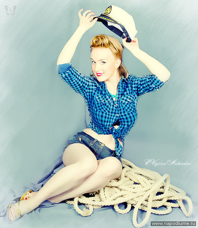 Pin Up,  стилизация
