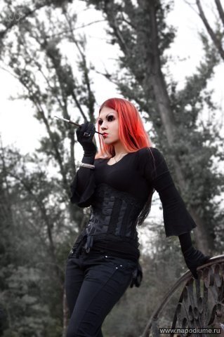 портрет,  Gothic,  Alternative Model