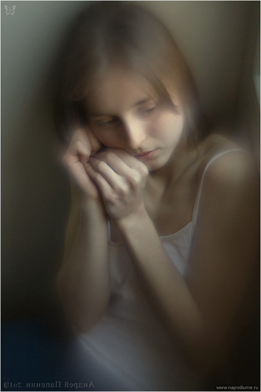 девушка,  портрет,  монокль,  нижнее белье,  художественная фотография