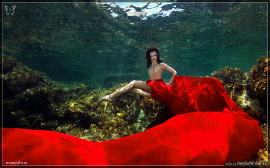 Nude,  Fashion,  Underwater,  Photo,  Cave,   Anatoly,  Beloshchin ,  Cyprus