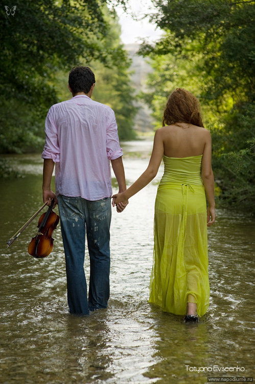 пленэр,  портрет Love Story