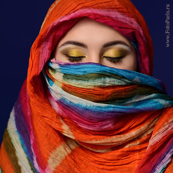 бьюти, Beauty, ретушь, портрет, образ, восток, вечерний