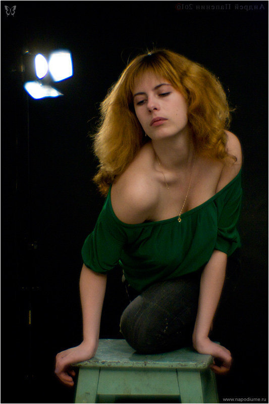 девушка,  портрет,  монокль,  художественная фотография