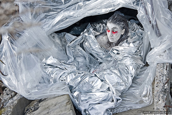 портрет,  Fashion,  Art,  Trash