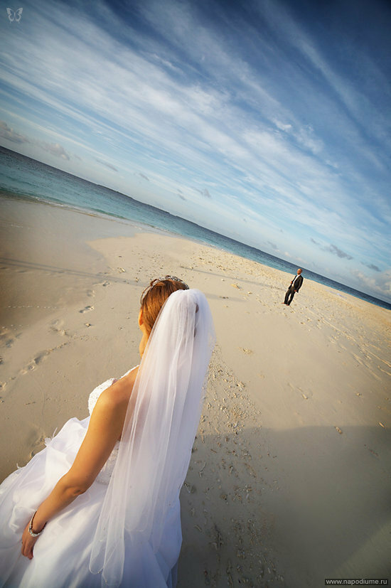 свадебное путешествие Мальдивы