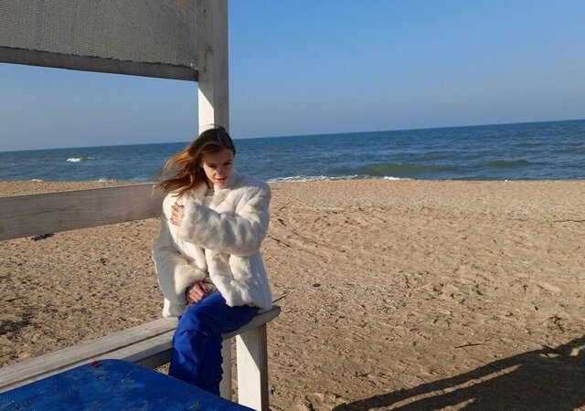 Море зимой