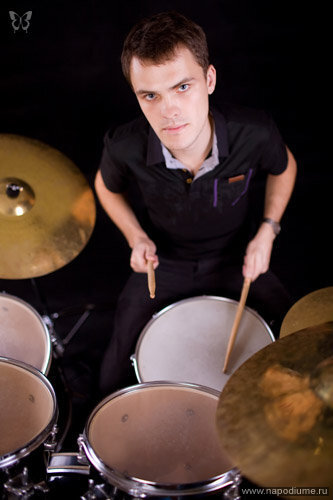 stylish drummer 